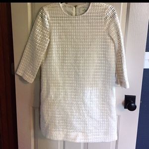 Kate Spade Cream textured dress!